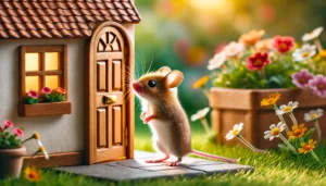 souris qui rentre dans la maison signification